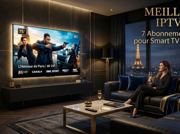 Meilleur IPTV VIP : 7 abonnements 4K pour Smart TV France