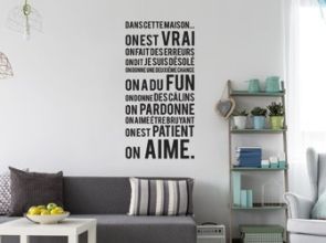 C-Stickers : le stickers texte personnalisé qui transforme vos murs en espace unique